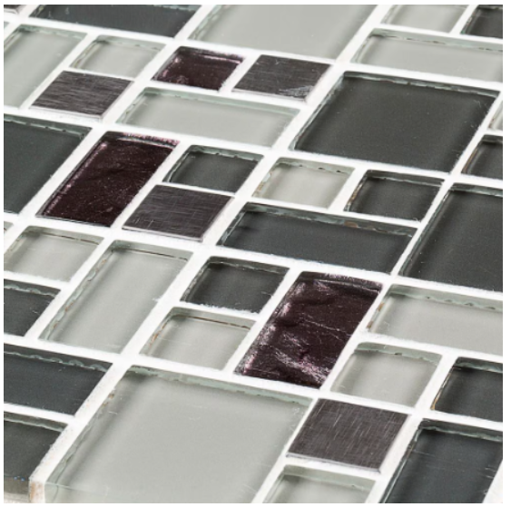 Jeffrey Court Satin Sapphire Glass Mosaic Tile (10 Pcs/Box, 1 Sq. ft./Each)