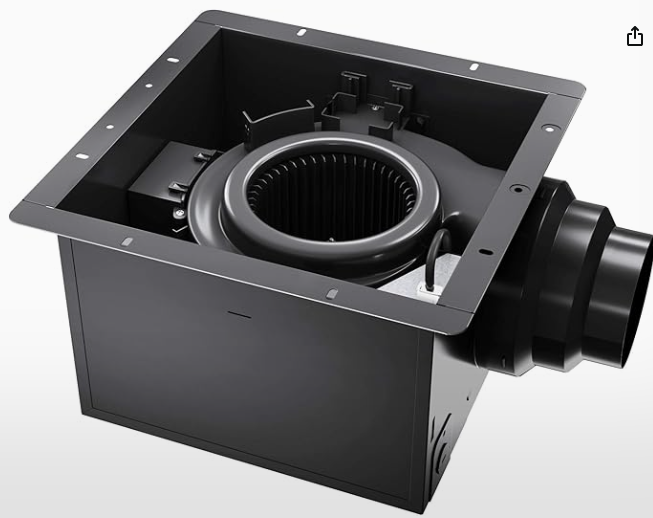 Miseno Ultra Quiet 0.4 Sone Ceiling Mounted Exhaust Fan