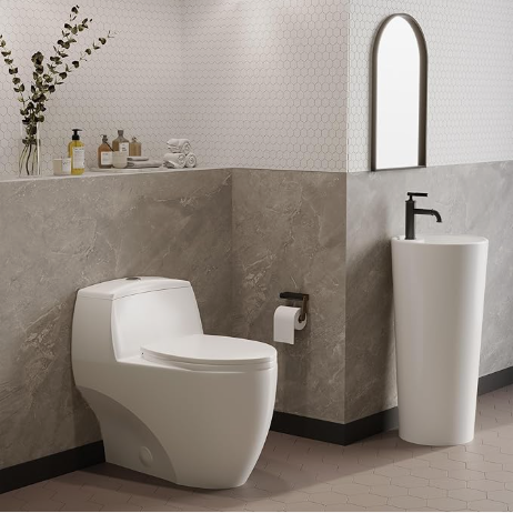 Swiss Madison Manoir One-Piece Elongated Toilet Dual-Flush 1.1/1.6gpf