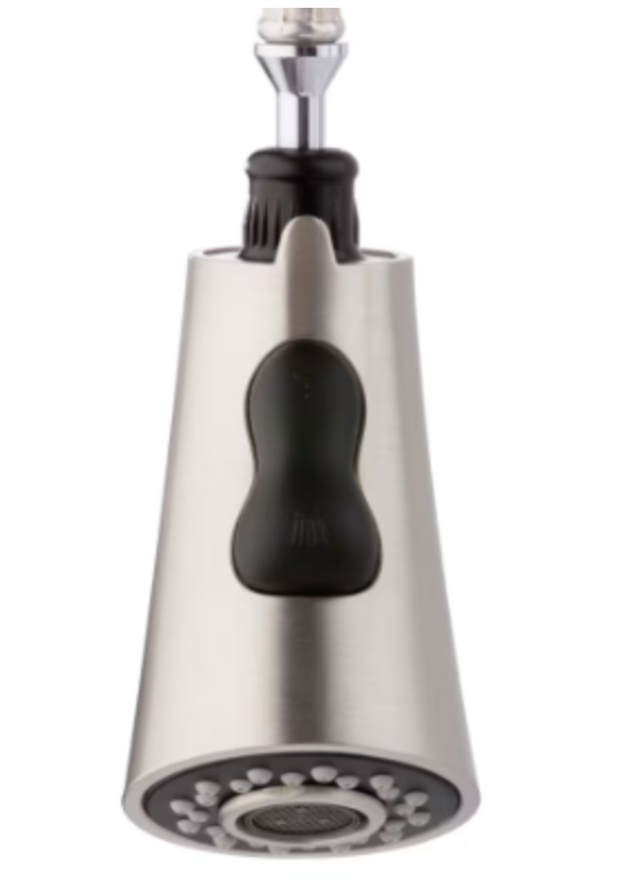 Pfister Jovi Stainless Steel Kitchen Faucet with Soap Dispenser