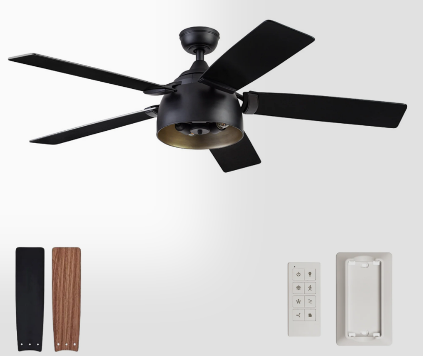 Prominence Home Octavia 52 Inch LED Ceiling Fan