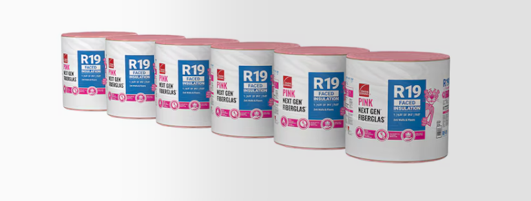 Owens Corning R-19 Faced Fiberglass Roll Insulation 75.07-sq ft (23-in W x 39.2-ft L)