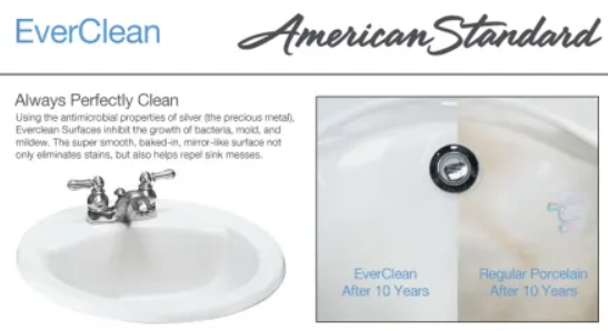 American Standard Murro White Wall Mounted Bathroom Sink