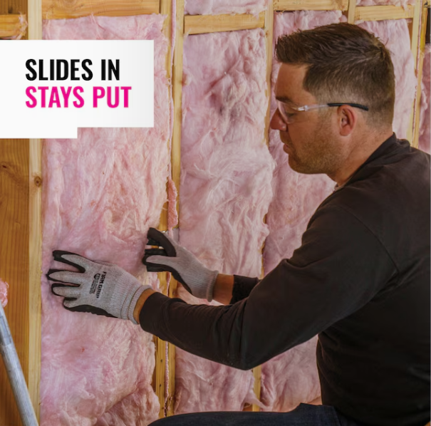 Owens Corning R-21 Faced Fiberglass Batt Insulation 87.50-sq ft (15-in x 105-in)