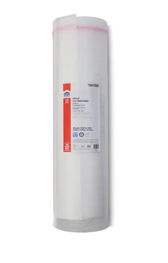 Project Source 2-in-1 450-sqft Roll Underlayment