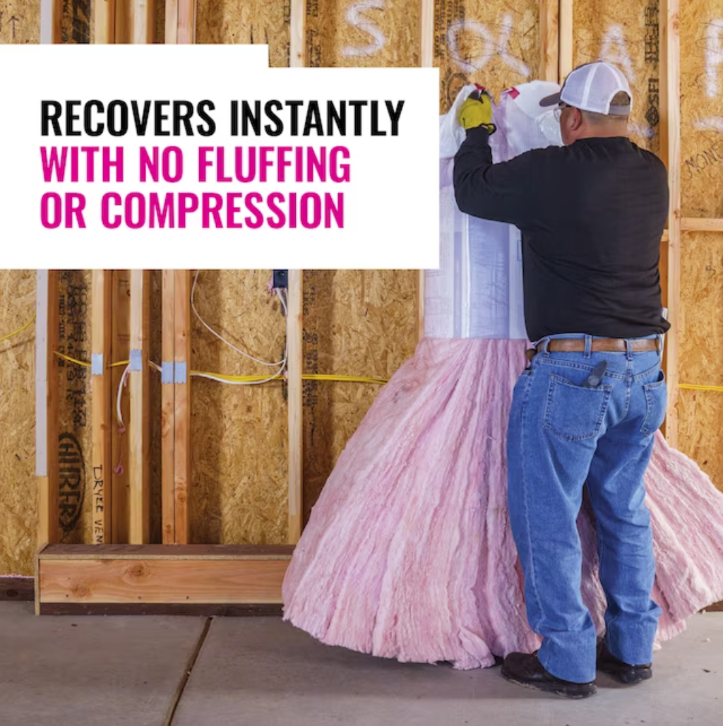 Owens Corning R-38 Unfaced Insulation 64-sq ft (24-in W x 48-in L) Pack of 4
