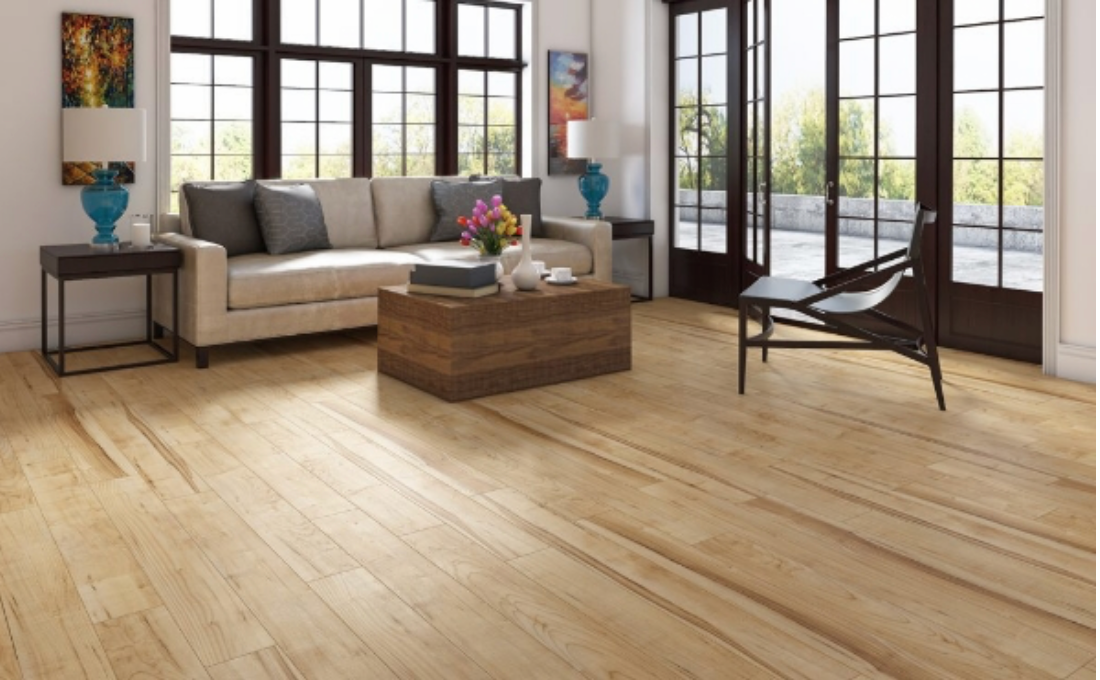 Life proof Audacity Boutique-Light Marple 12 mm Waterproof Laminate Wood Flooring (13.19 sq. ft/box)