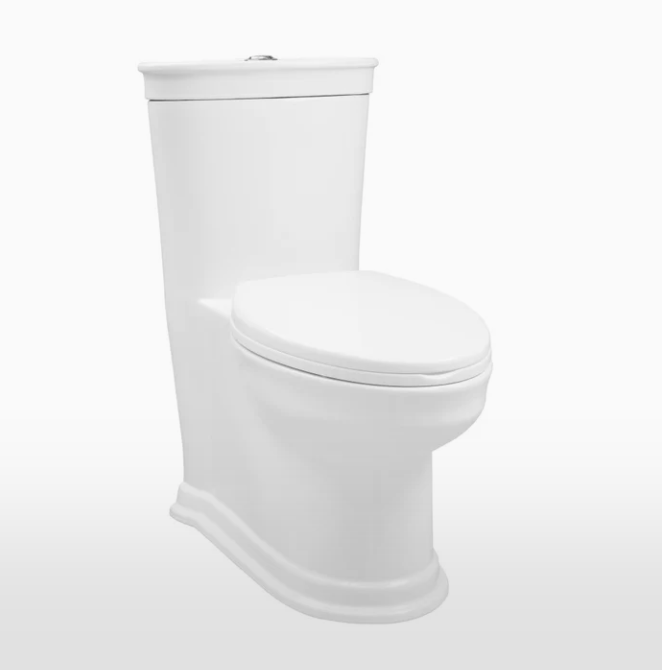 Santorini One-Piece Elongated Toilet Dual-Flush 1.1/1.6 gpf