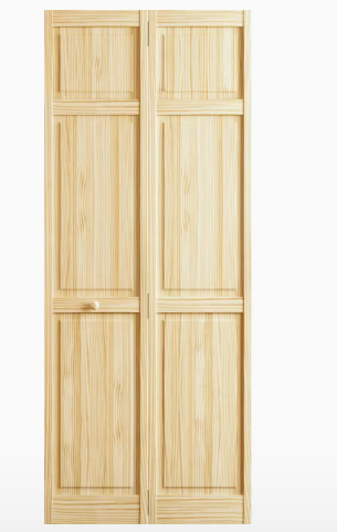 RELIABILT Primed/Unfinished Louver Pine Wood Bifold Door