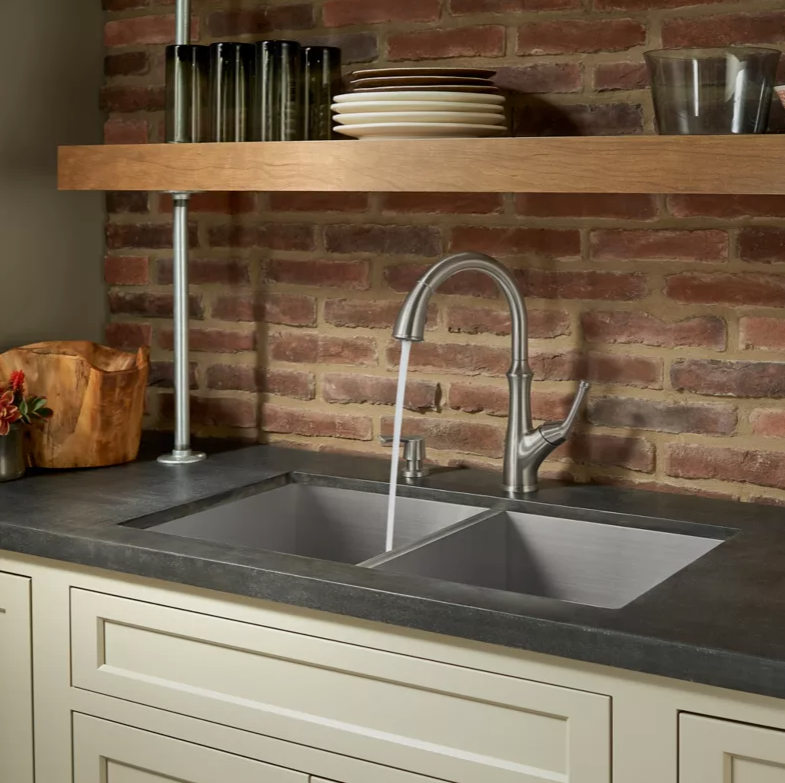 Pfister Tamera Stainless Steel 1-Handle Pull-Down Kitchen Faucet