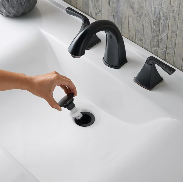 Pfister Selia 2 Handle Tuscan Bronze 8" Widespread Bathroom Faucet
