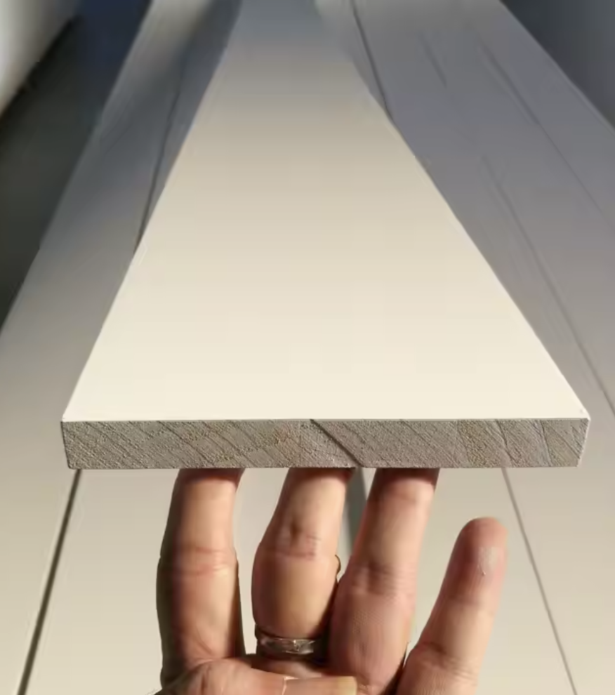 1 in. x 8 in. x 8 ft. Primed Pine S4S Trim Board (Pack of 4)