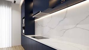 LUX Calcutta Lorenza LQ-907 Quartz Countertop 72.inX25.in