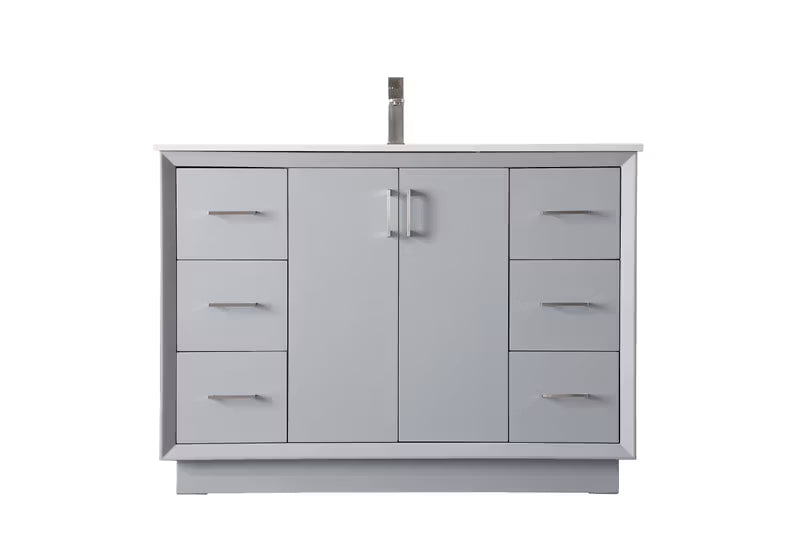 Hayes 48 X 22 X 35 inch Grey Vanity Sink Set
