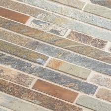 Jeffrey Court Satin Copper Mosaic Tile (10 Pcs/Box, 1 Sq. ft./Each)