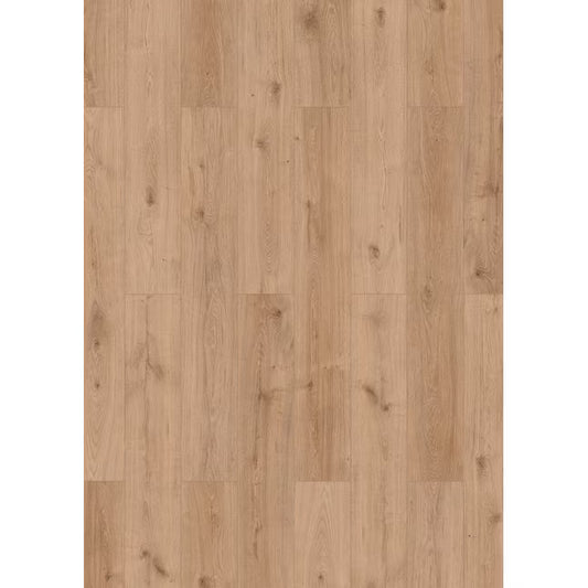 Allen+Roth Sierra Tan Oak 8-mm T x 8-in W x 50-in L Water Resistant Wood Plank Laminate Flooring (23.92-sq ft / per box)