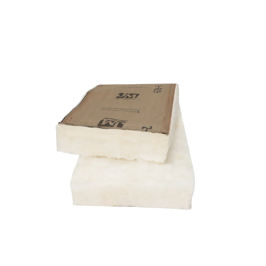 Johns Manville R-19 Kraft-Faced Fiberglass Batt Insulation, 23 in x 93 in (133.68 sq ft)