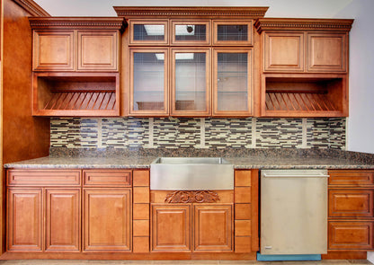 Glazed Mocha Cabinets