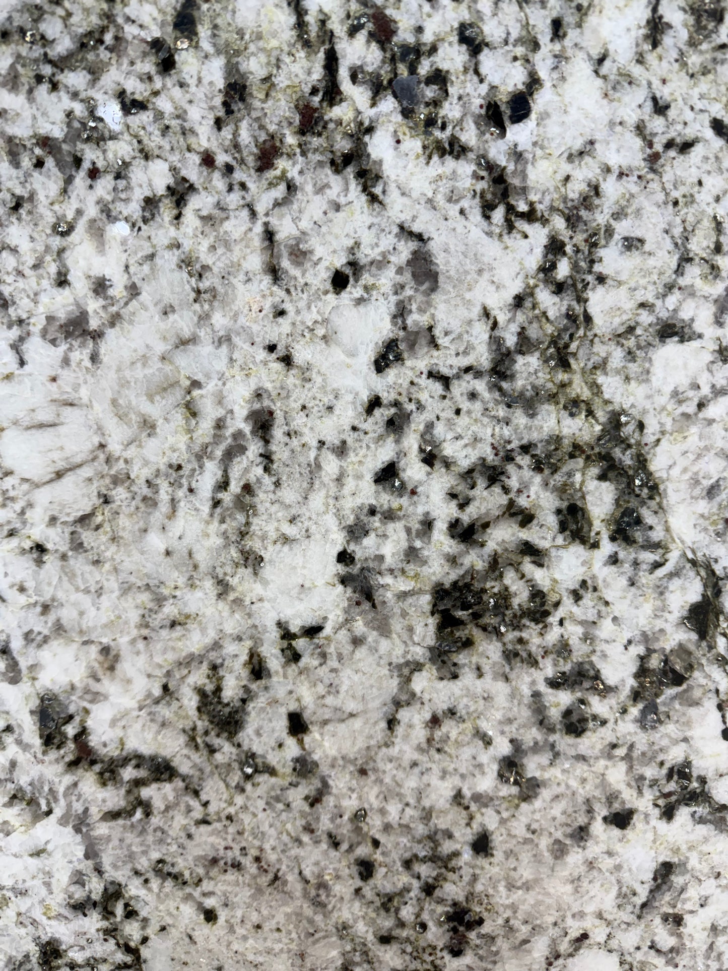Alaska White 36.inX96.in Corner Real Granite Countertop