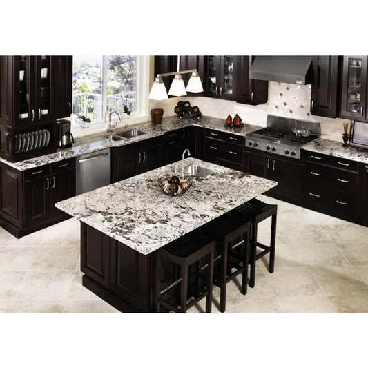 Alaska White Island Real Granite Countertop