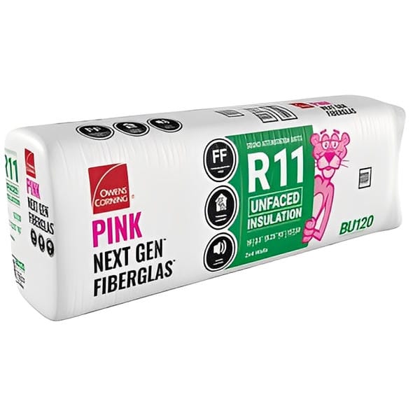 Owens Corning R11 Unfaced Fiberglass Insulation 170.66 Sq. ft (16 x 96 ...