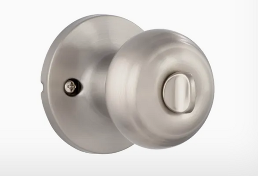 Miseno Satin Nickel Privacy Door Knob