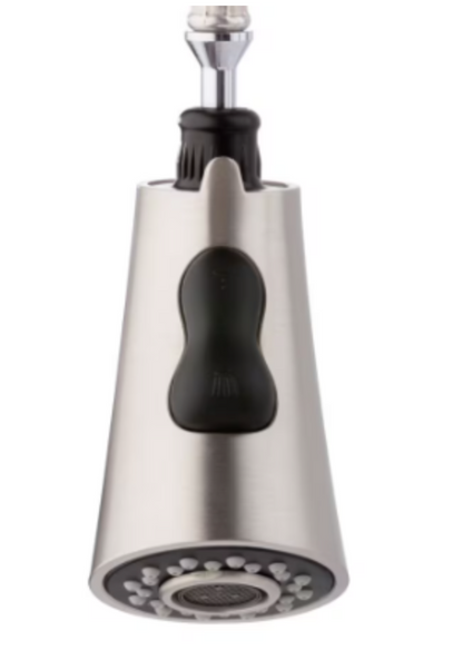 Pfister Jovi Stainless Steel Kitchen Faucet with Soap Dispenser