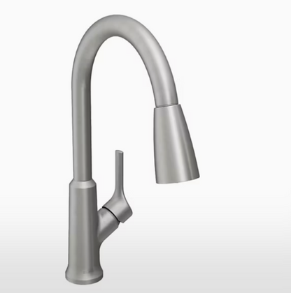 Elkay Single Hole Lustrous Steel Kitchen Faucet