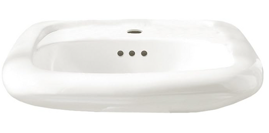 American Standard Murro White Wall Mounted Bathroom Sink