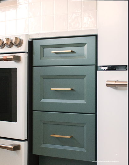 Bevel Green cabinet (Call or Text For a Quote at 814-882 7875)