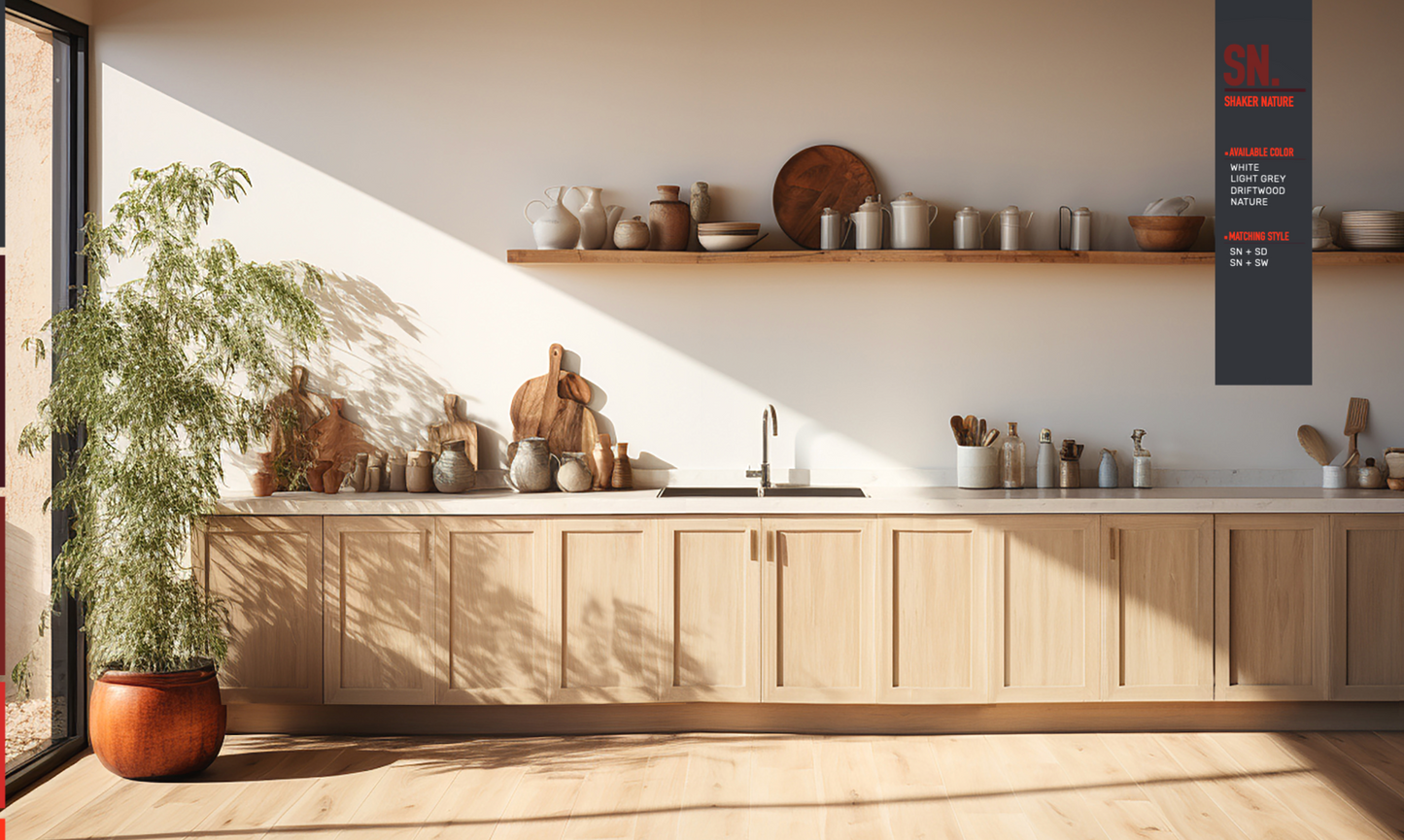 Shaker Natural cabinet (Call or Text For a Quote at 814-882 7875)