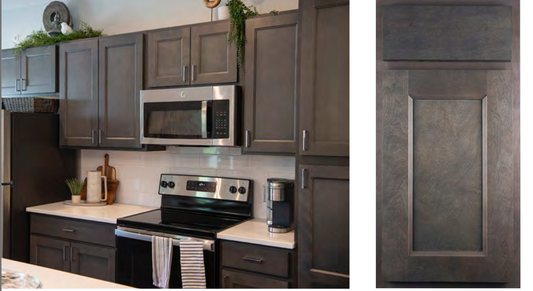 Staind Grey cabinet (Call or Text For a Quote at 814-882 7875)