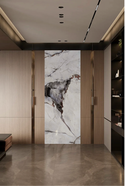 PVC Marble Sheets UV Protected | Waterproof | 4x8 ft (32 sq. ft)