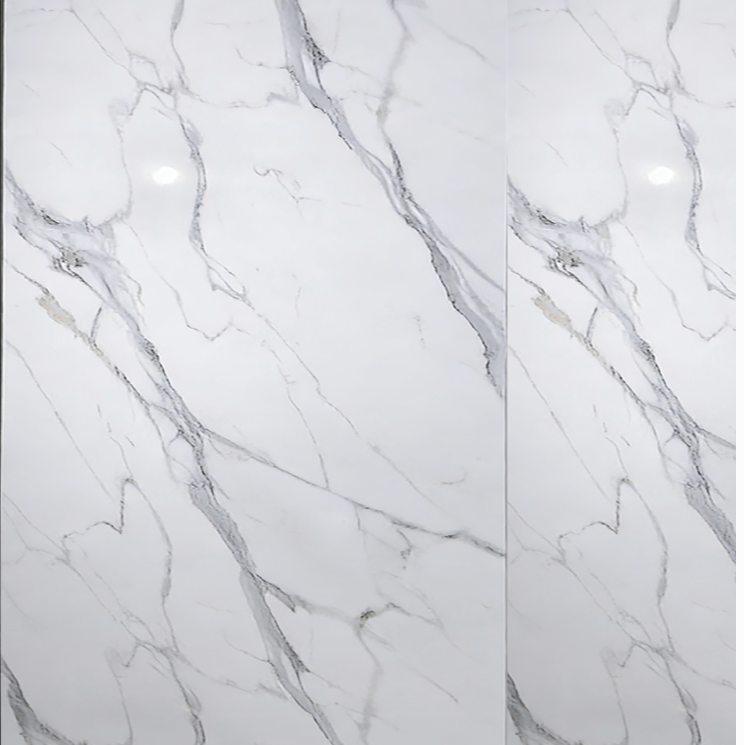 PVC Marble Sheets UV Protected | Waterproof | 4x8 ft (32 sq. ft)