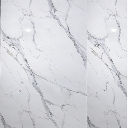 PVC Marble Sheets UV Protected | Waterproof | 4x8 ft (32 sq. ft)
