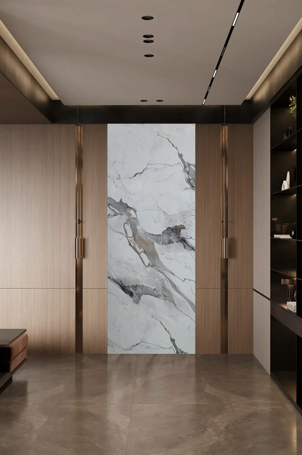 PVC Marble Sheets UV Protected | Waterproof | 4x8 ft (32 sq. ft)