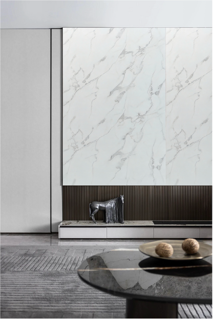 PVC Marble Sheets UV Protected | Waterproof | 4x8 ft (32 sq. ft)