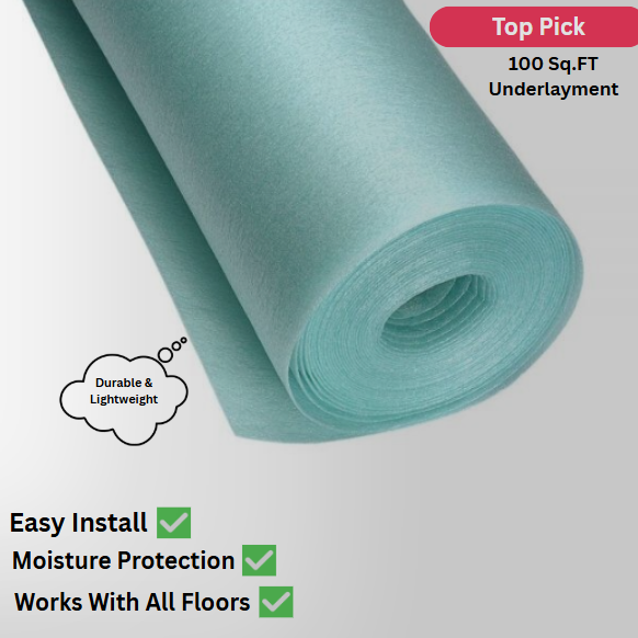 Soundbloc 100 sq.ft Noise Reduction Foam Underlayment