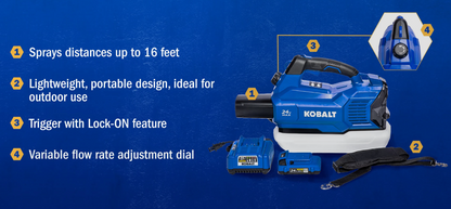 Kobalt Handheld Fogger For Garden Maintenance & Pest Control