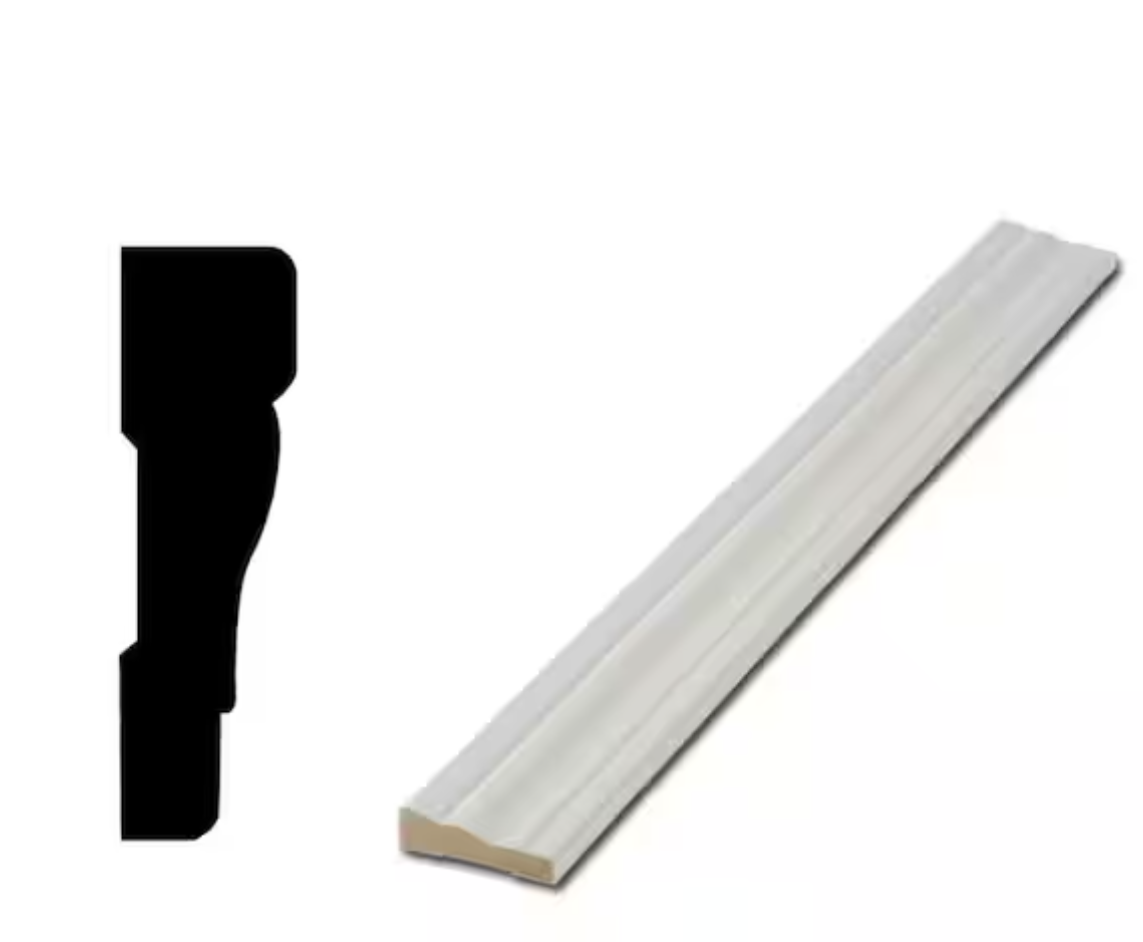 Pro Pack 356 11/16 in. x 2 1/4 in. x 84 in. Primed Finger Jointed Casing (10 pack)