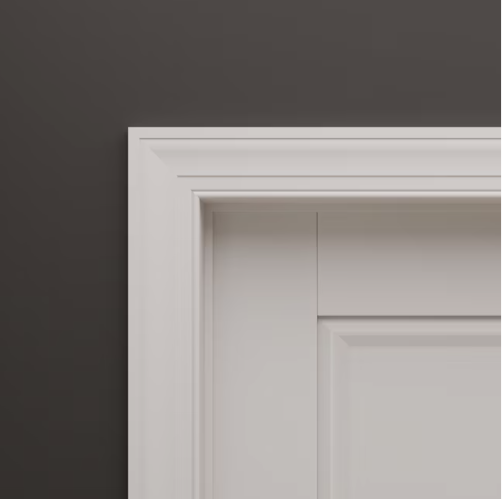 LWM 445 5/8 in. x 3-1/4 in. x 96 in. Primed Finger-Jointed Casing 1 pc