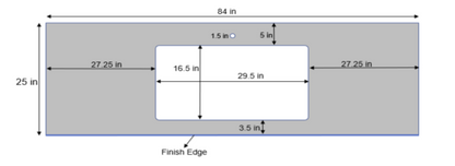 LUX Calcutta Lorenza LQ-907 Quartz Countertop Sink