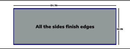 LUX Calcutta Lorenza LQ-907 Quartz Countertop Island