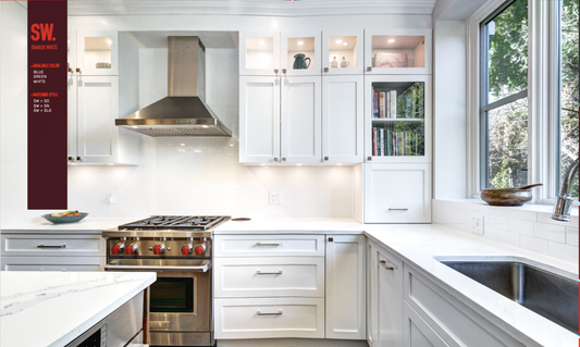 Shaker White cabinet (Call or Text For a Quote at 814-882 7875)