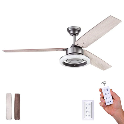 Prominence Home 51488-01 Orbis Ceiling Fan, 52, Gun Metal