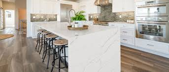 LUX Calcutta Lorenza LQ-907 Quartz Countertop Island