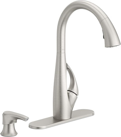 Jovi Kitchen Faucet with Pull Down Sprayer and Soap Dispenser