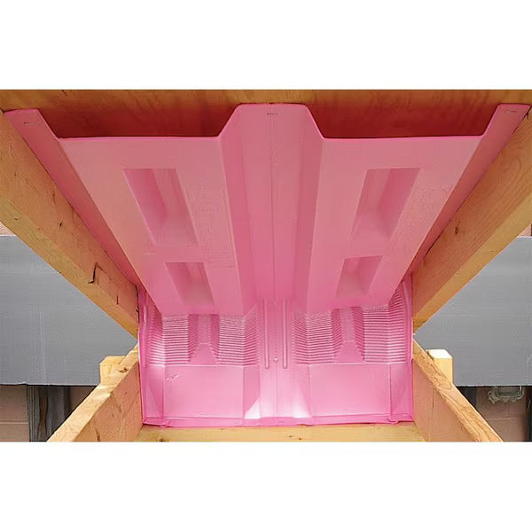 Raft-R-Mate 22-1/2 in. x 4 ft. Attic Insulation Rafter Baffle Proper Vents