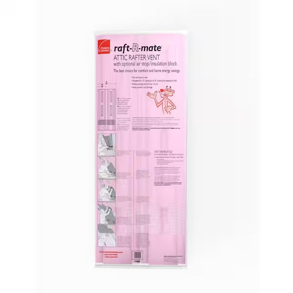 Raft-R-Mate 22-1/2 in. x 4 ft. Attic Insulation Rafter Baffle Proper Vents
