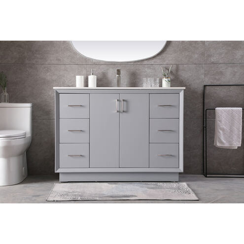 Hayes 48 X 22 X 35 inch Grey Vanity Sink Set